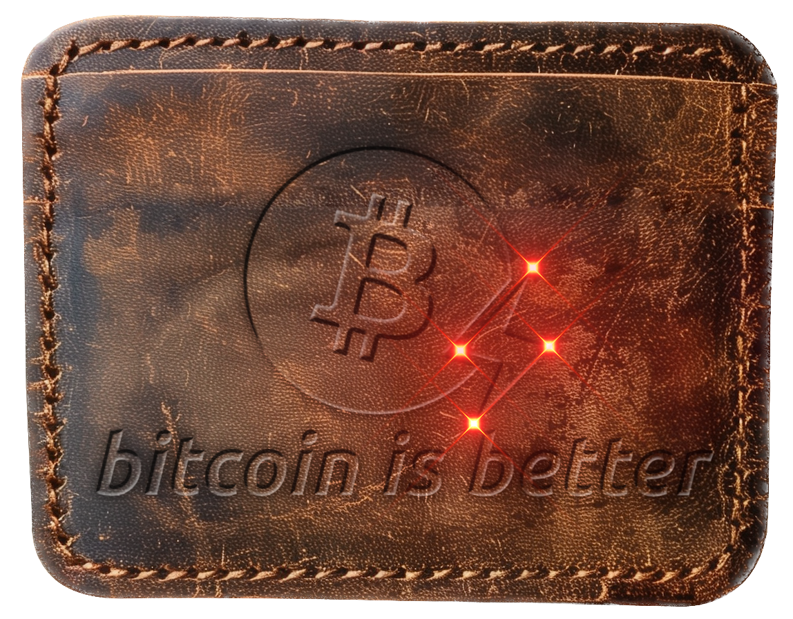 LEATHER bitcoin is better SKIN